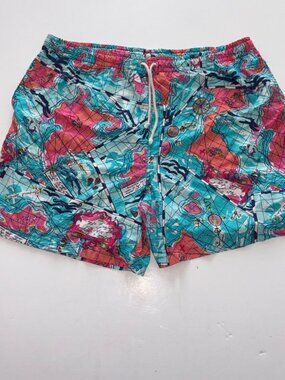Lilly Pulitzer Men's Swim Trunks Capri Colorful Vacation Preppy size XL *
